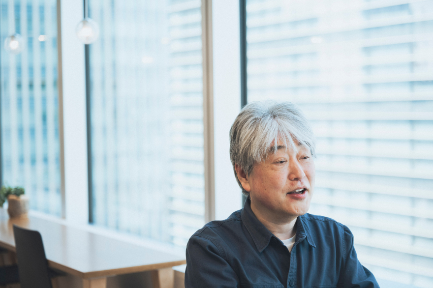 新サービス開発部 部長インタビューの様子